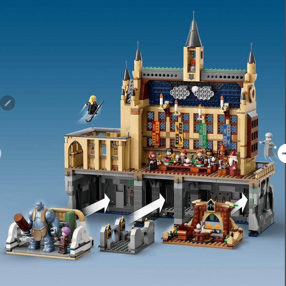 LEGO Harry Potter Hogwarts Castle Building Set - Picture 2 of 7